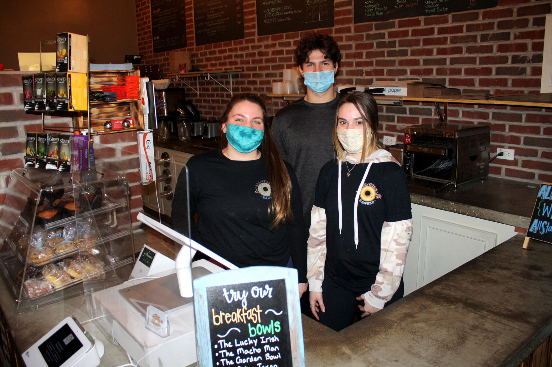 All Star Bagels welcomes in-person patrons